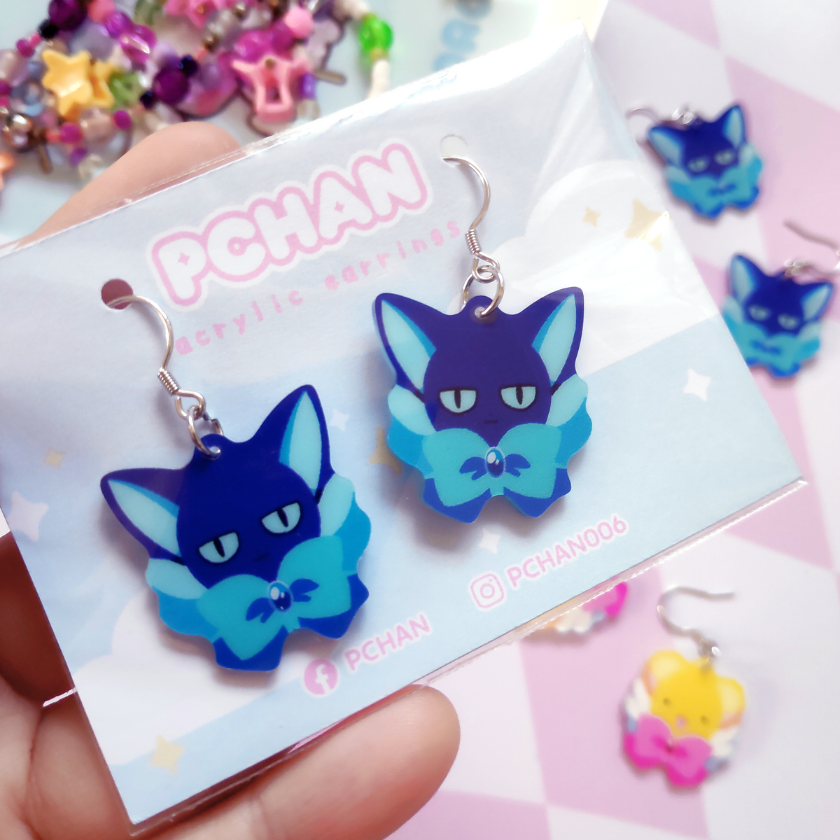 Aretes de acrilico CardCaptor Sakura