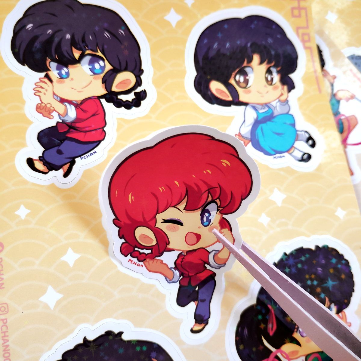 Sticker Sheet Ranma 1/2 A