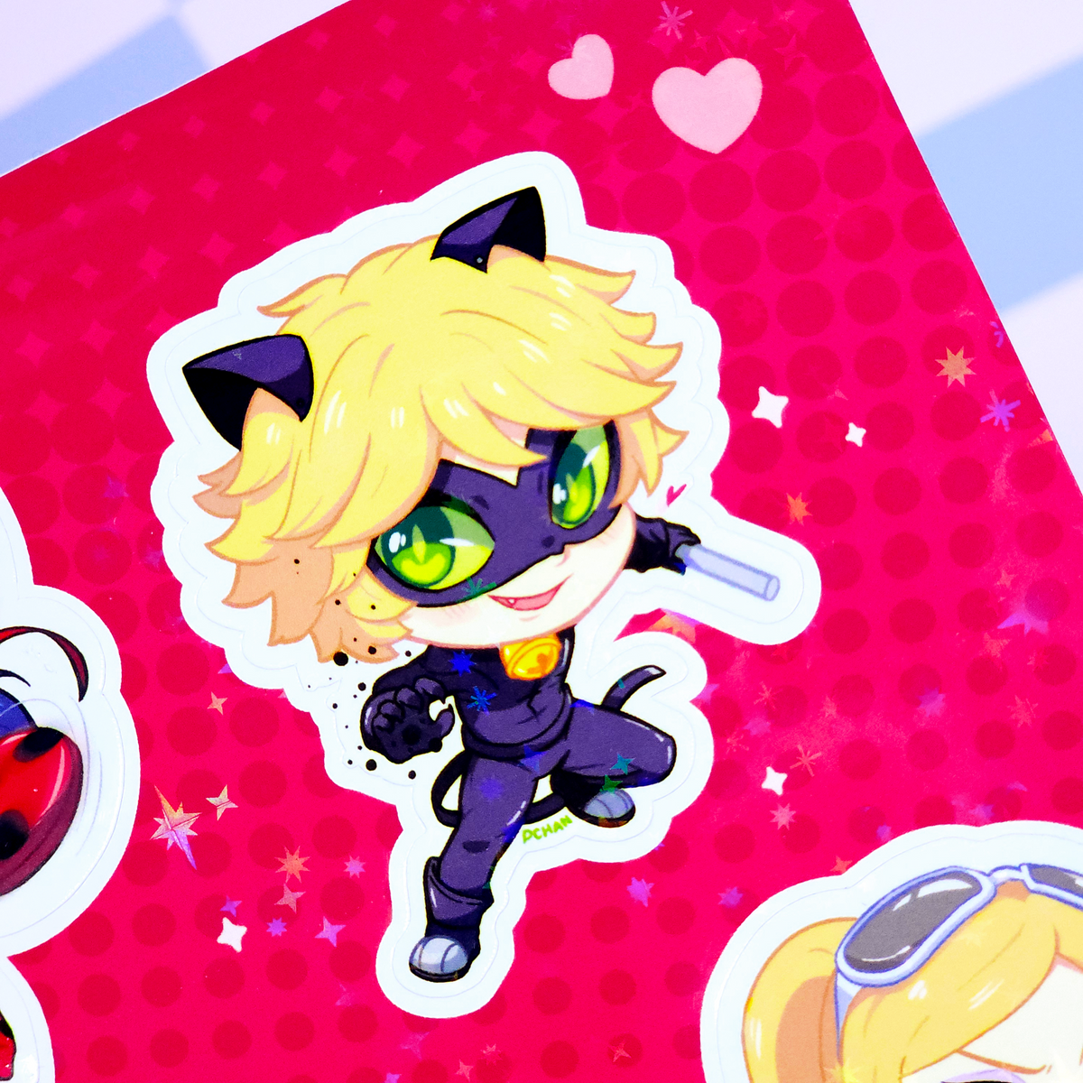 Miraculous Ladybug sticker sheet