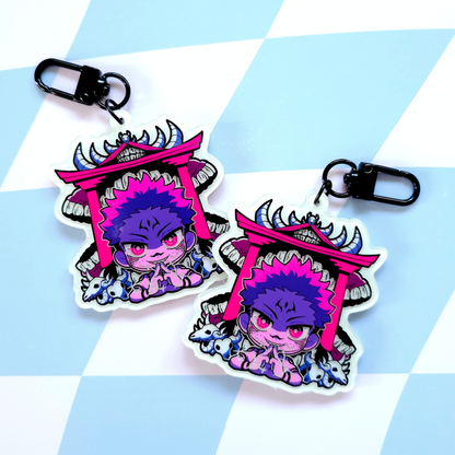 Jujutsu Kaisen Glow in the dark keychain