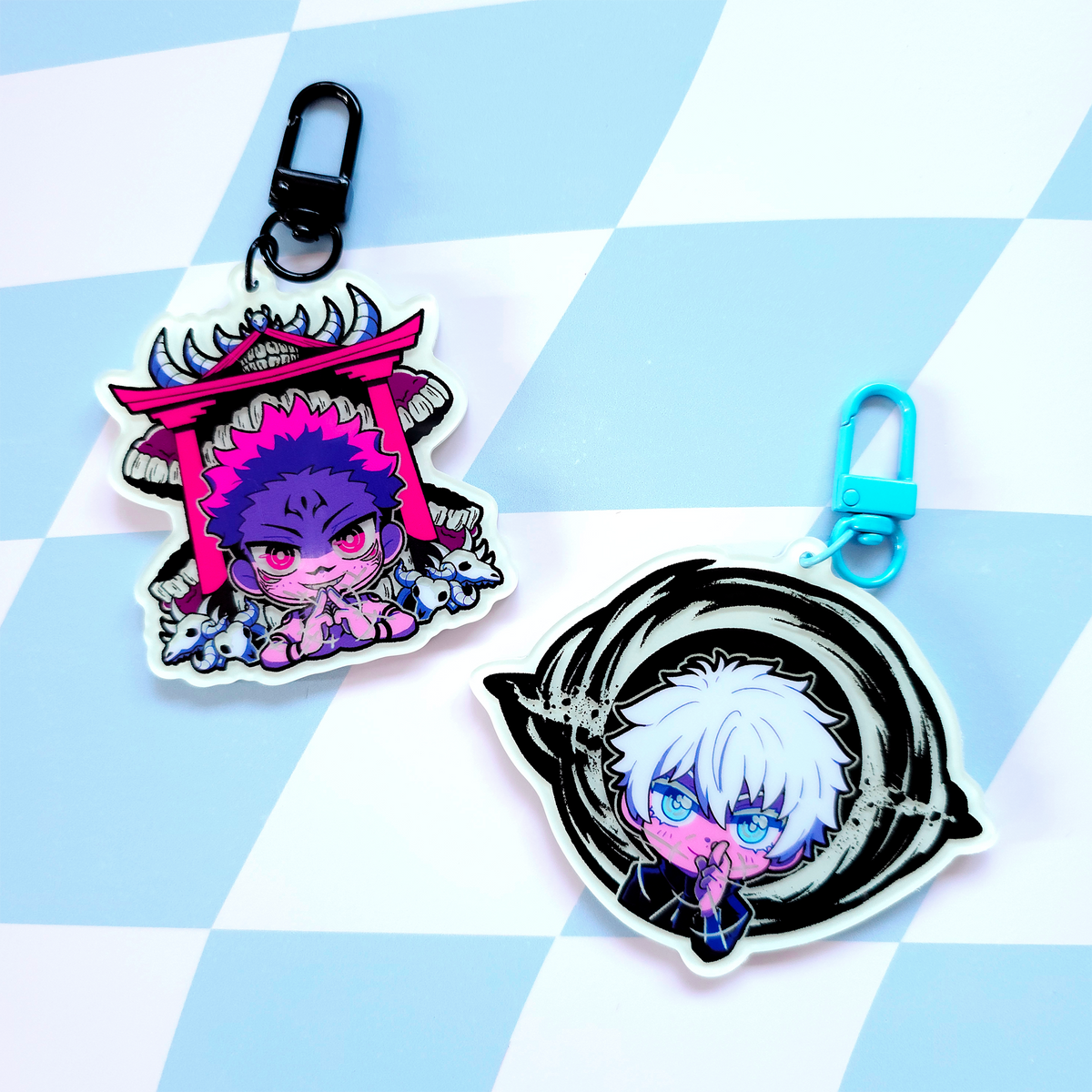 Jujutsu Kaisen Glow in the dark keychain