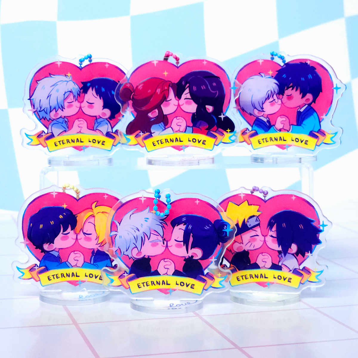 Llavero stand Eternal Love BL