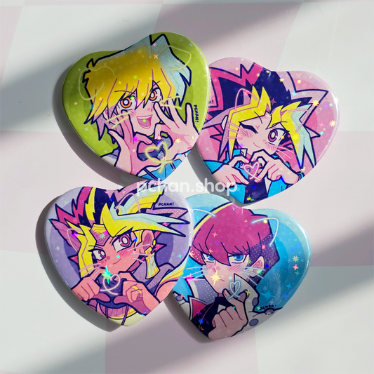 Preventa Botón corazón YGO2025