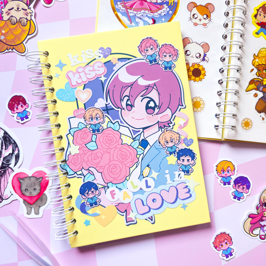 Libreta para stickers  Ouran Host Club