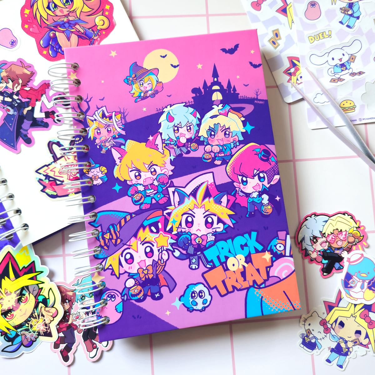 Libreta para stickers Yu-Gi-Oh! Halloween