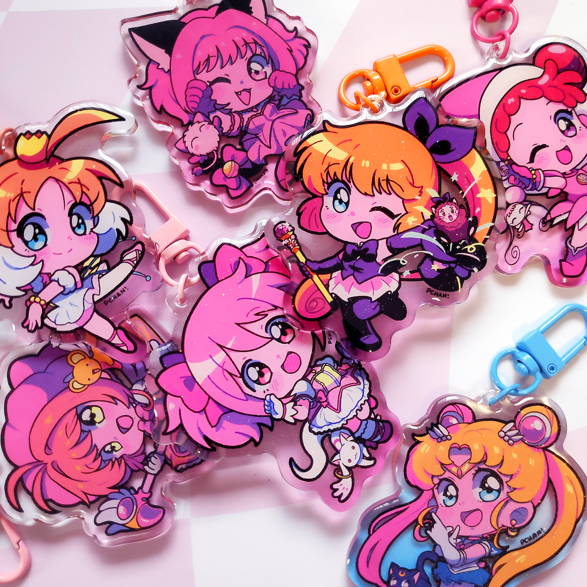 Llavero acrilico Mahou Shoujo
