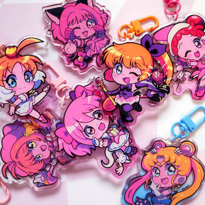 Llavero acrilico Mahou Shoujo