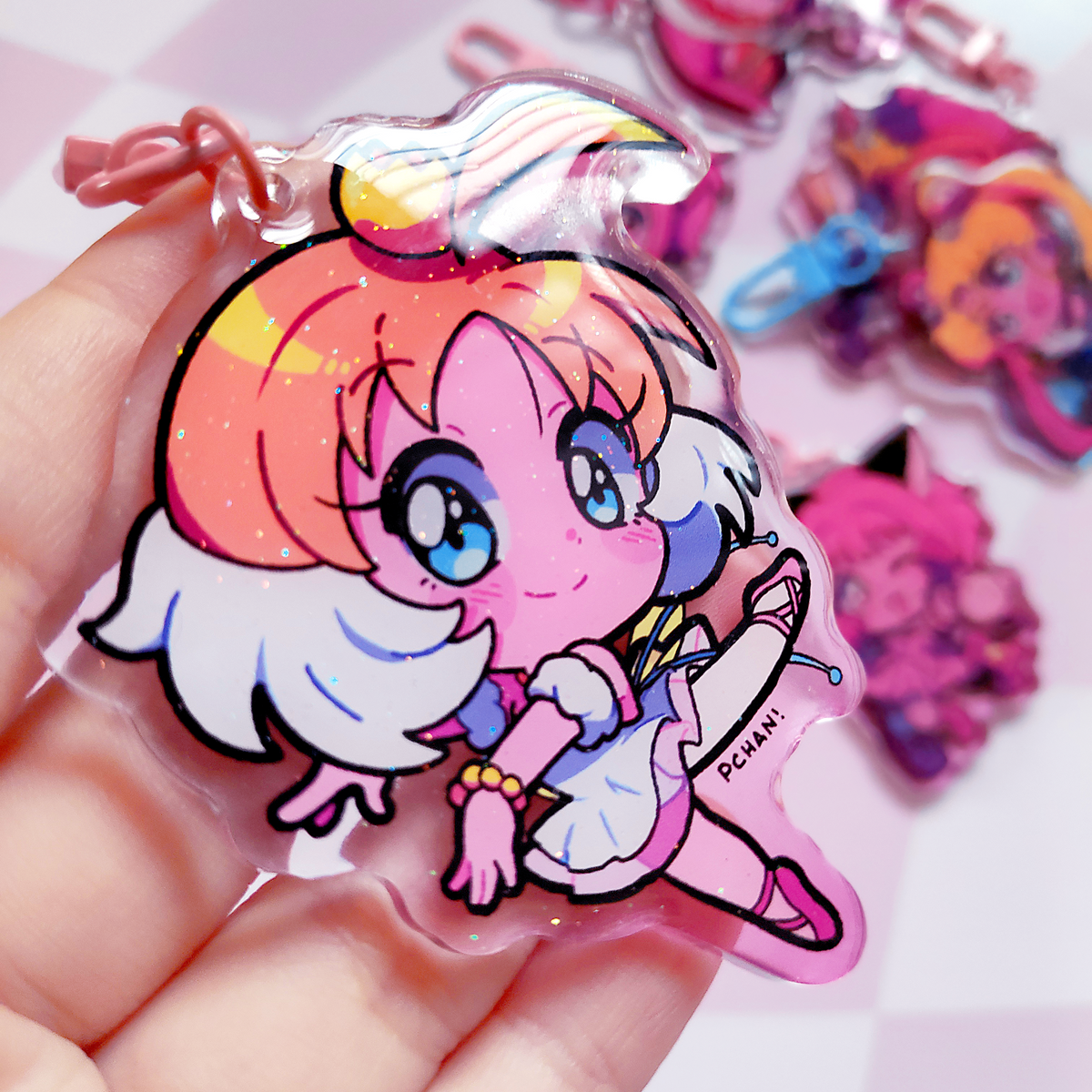 Llavero acrilico Mahou Shoujo