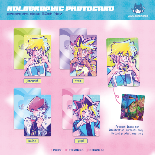 Preventa Photocard Holografica YGO