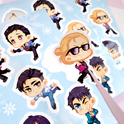 Sticker Sheet Yuri on Ice