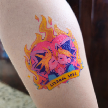 Tatuaje temporal Eternal Love