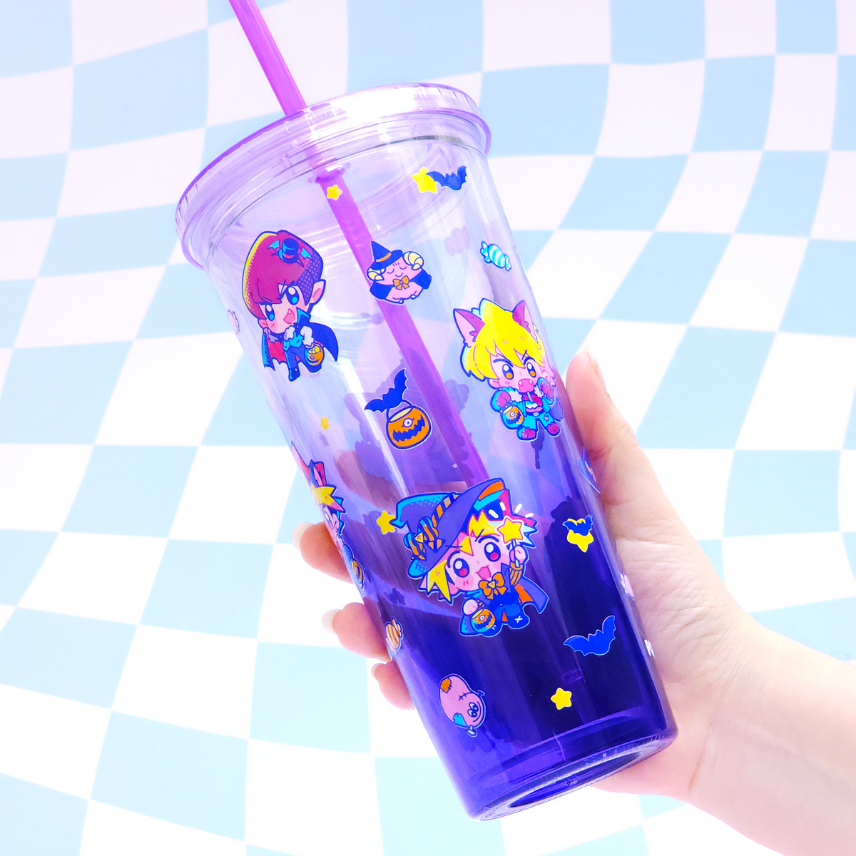 Vaso de acrilico Yu-Gi-Oh! Halloween